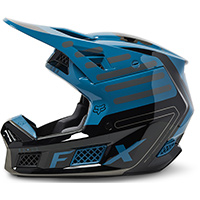 Fox V3 Rs Ryaktr Helmet Maui Blue - 2