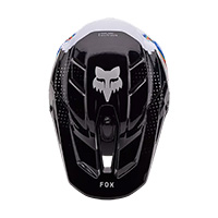 Fox V3 Rs Scans Helm weiß schwarz - 3