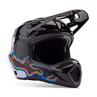 Fox V3 Rs Scans ヘルメット ホワイト ブラック