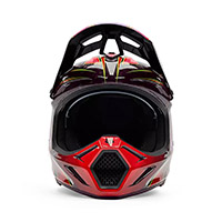 Fox V3 Rs Canvas Helmet Red - 4