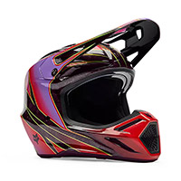 Fox V3 Rs Canvas Helmet Red