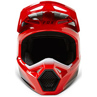 Fox Youth V1 Toxsyk Helmet Red Fluo - 3