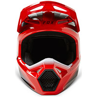 Casco Fox V1 Youth Toxsyk rojo fluo - 3