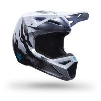 Fox V1 Clutch Helmet white black