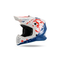 Ufo Korey Kids Helmet blue white