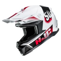 Hjc Y50 Dash Youth Helmet bianco rosso