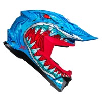 Hjc Y50 メガドン ユース ヘルメット ブルー - img 2