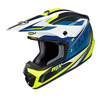 Casque Hjc Cs-mx 2 Drift Bleu Jaune