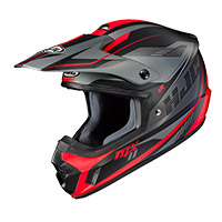 Casco HJC CS-MX 2 Drift rojo gris