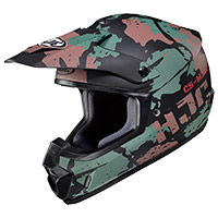 Hjc Cs-mx 2 Ferian Helmet Green Brown