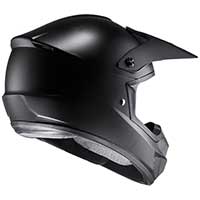 HJC CS-MX 2 Casco semi plano negro