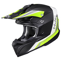 Casco Hjc I50 Flux Nero Giallo