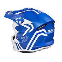 Casco HJC i50 Hex azul blanco