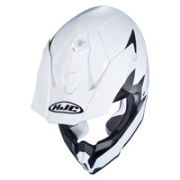 Casque Moto Cross Hjc i50 Solid blanc - 2