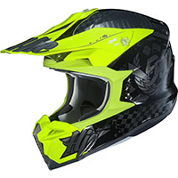 Casco Hjc I50 Artax Giallo Nero