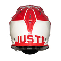 Just-1 J18 Mips Pulsar Helm rot weiß matt - 3