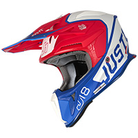 Just-1 J18 Vertigo Helmet Blue White Red