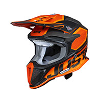 Casco Just-1 J18-F Hexa arancio