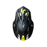 Casco Just-1 J18-F Hexa amarillo negro - 3