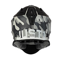 ジャスト-1 J18ミップスパルサーヘルメット迷彩ブラックマット - 4