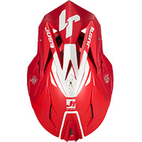 Casco Just-1 J18 Pulsar rojo blanco - 5