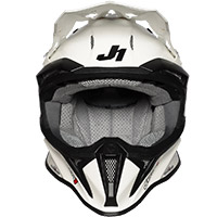ジャスト-1 J18 ソリッドヘルメット ホワイト - 3