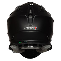 ジャスト-1 J18 ソリッドヘルメット ブラックマット - 4