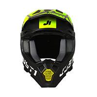 Casque Just-1 J22 3K Carbon 2206 Adrenaline jaune - 4