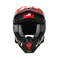 Casco Just-1 J22 3K Carbon 2206 Adrenaline rojo - 3