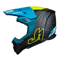 Just-1 J22 3k Carbon 2206 Frontier Helmet Blue