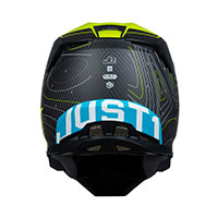 Casque Just-1 J22 3K Carbon 2206 Frontier bleu - 3