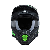 Just-1 J22 3k Carbon 2206 Frontier Helmet Green - 3