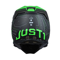 Just-1 J22 3k Carbon 2206 Frontier Helmet Green - 4