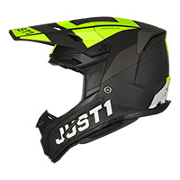 Just-1 J22 3k Carbon Adrenaline Helmet Yellow