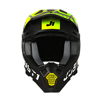 Just-1 J22 3k Carbon Adrenaline Helmet Yellow - 4