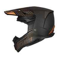 Casco Just-1 J22 3k Carbon 10th Bronze Nero Bronzo - img 2