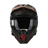 Casco Just-1 J22 3K Carbon 10th Bronze negro bronce - 4