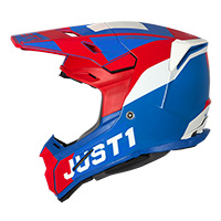 Just-1 J22 3k Carbon Adrenaline Helmet Red Blue