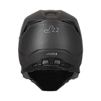 Just-1 J22 3K Carbon Solid Helm schwarz matt - 5
