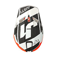 Helm Just-1 J22 3K Carbon 2206 Adrenaline orange - 3