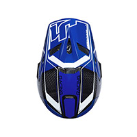Just-1 J22 3k Carbon 2206 Fluo Helmet Blue - 3
