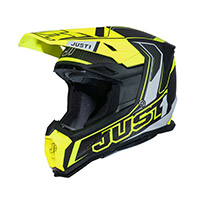 Just-1 J22 3K カーボン 2206 Fluo ヘルメット イエロー