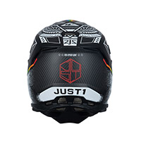 Just-1 J22 3k Carbon 2206 Speedside Helmet White - 3