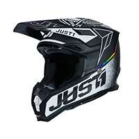Just-1 J22 3k Carbon 2206 Speedside Helmet White