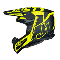 Casco Just-1 J22-F Falcon amarillo titanio fluo