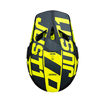 Casque Just-1 J22-F Falcon titane jaune fluo - 5