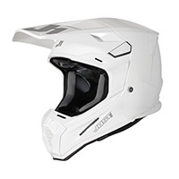 Just-1 J22-f 2206 Solid Helmet White Gloss