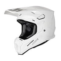 Casco Just-1 J22-F 2206 Solid bianco lucido