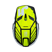 Just-1 J22-f Dynamo Helmet Yellow Fluo White - 4