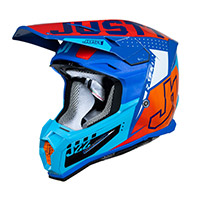 Just-1 J22-f Falcon Helmet Orange Blue